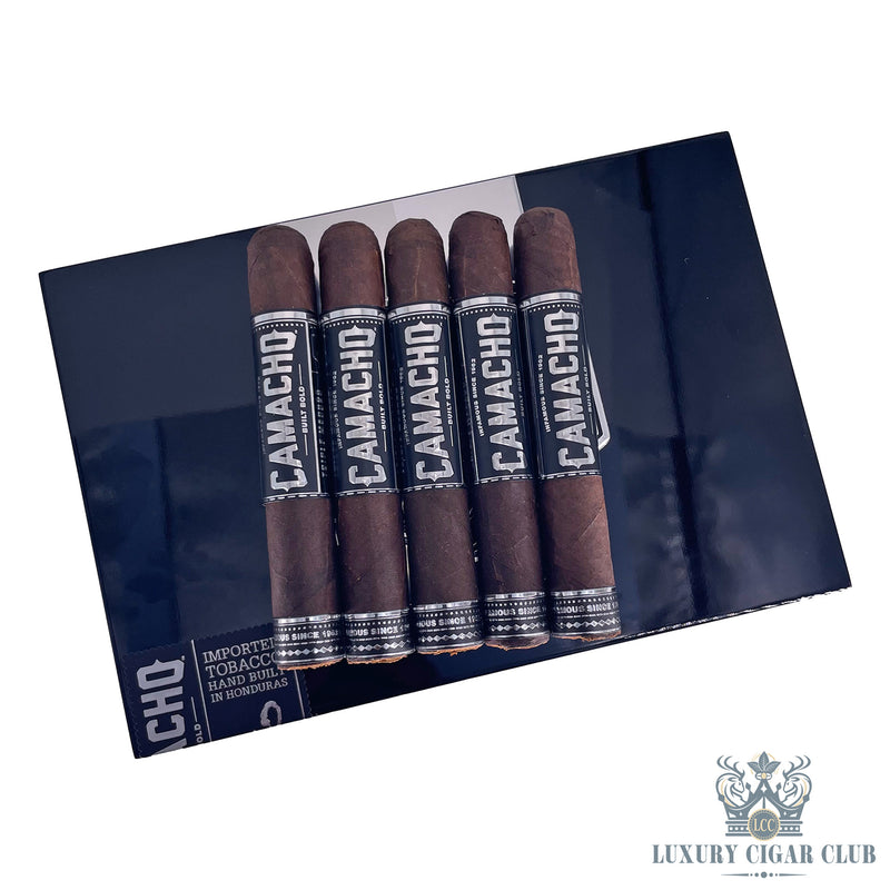 Buy Camacho Triple Maduro Robusto 5 Pack Cigars Online