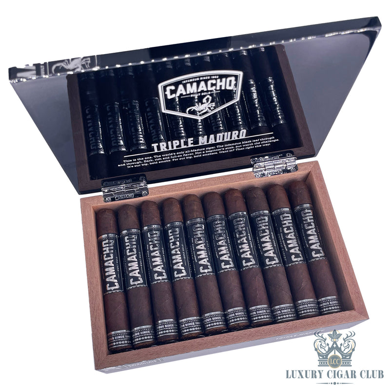 Buy Camacho Triple Maduro Robusto Box Cigars Online