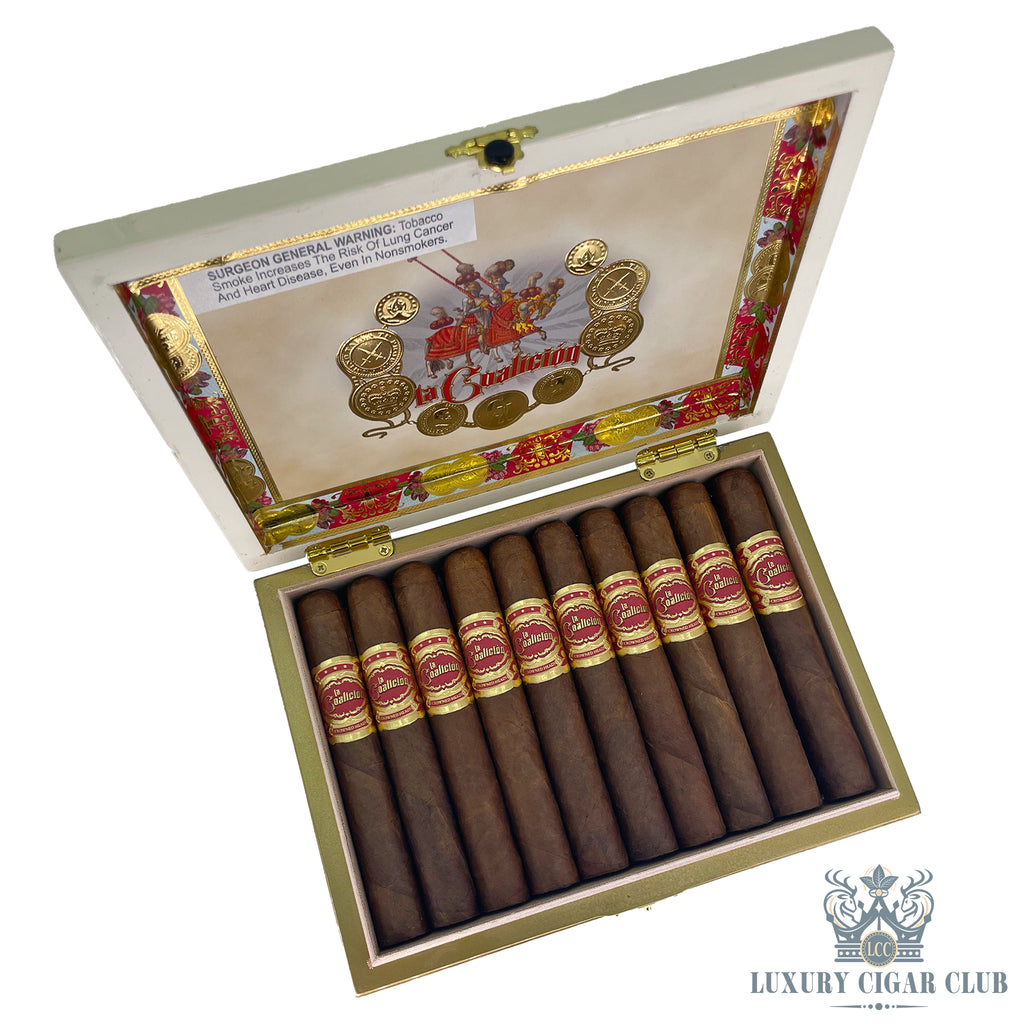 Buy Crowned Heads La Coalicion by Drew Estate Gordito Box Cigars Online