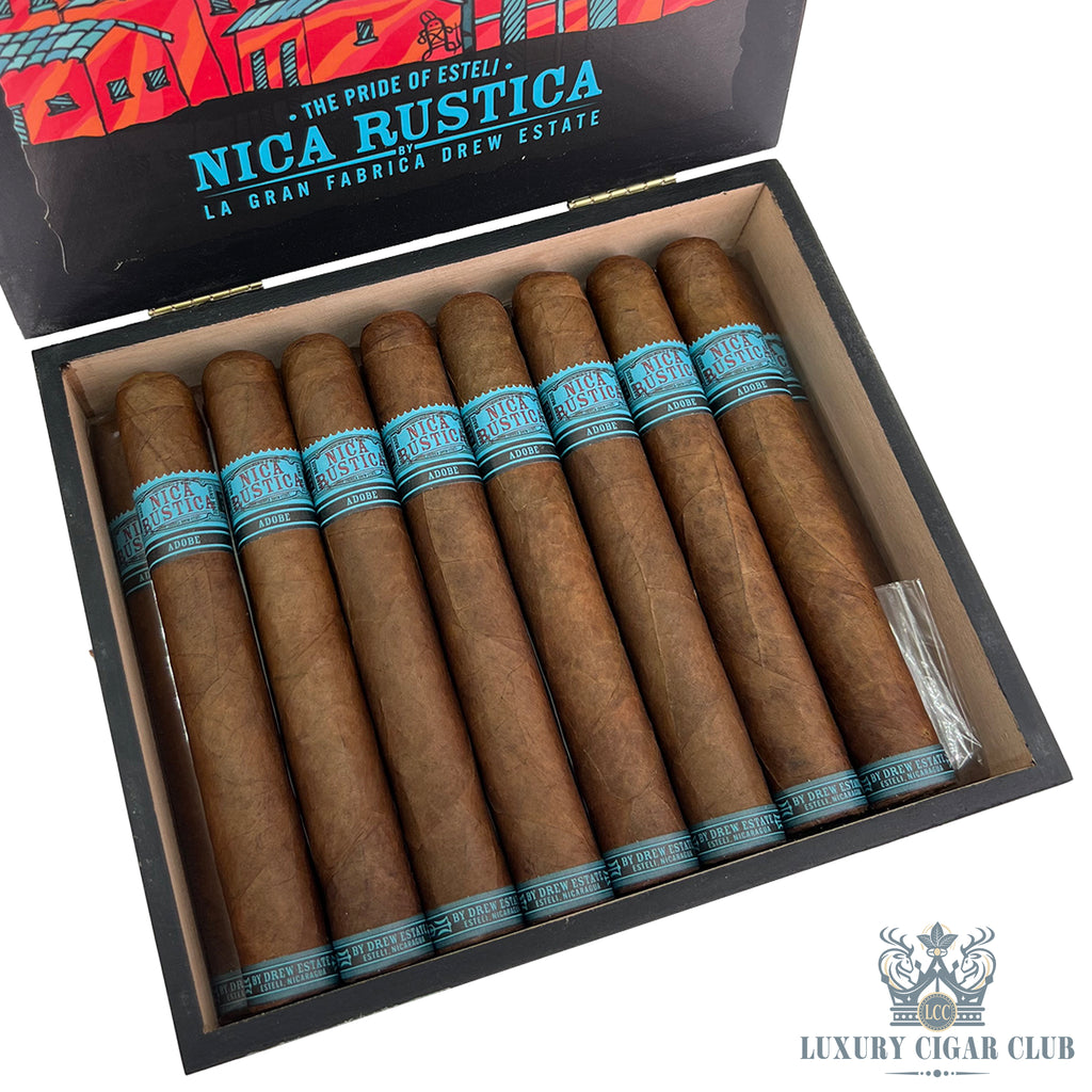 Buy Drew Estate Nica Rustica Adobe Toro Box Cigars Online