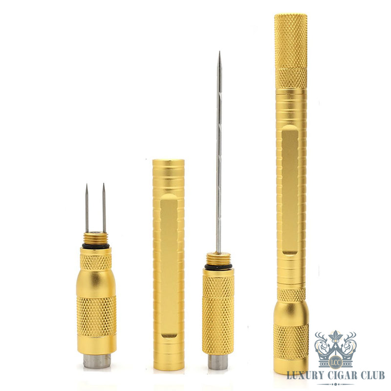 Buy El Septimo 4 In 1 Puncher Stick Gold Cigar Accessories Online