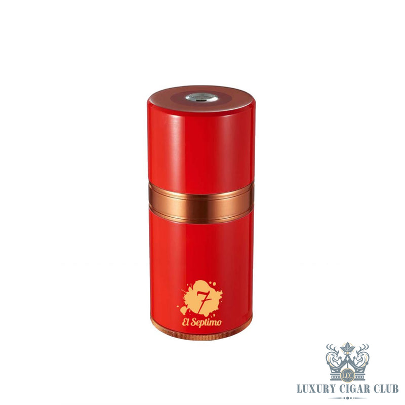 Buy El Septimo Large Travel Humidor Red Cigar Accessories Online