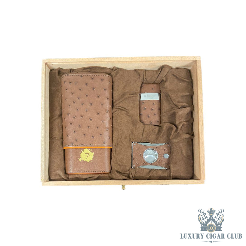 Buy El Septimo Ostrich Gift Box Cigar Accessories Online