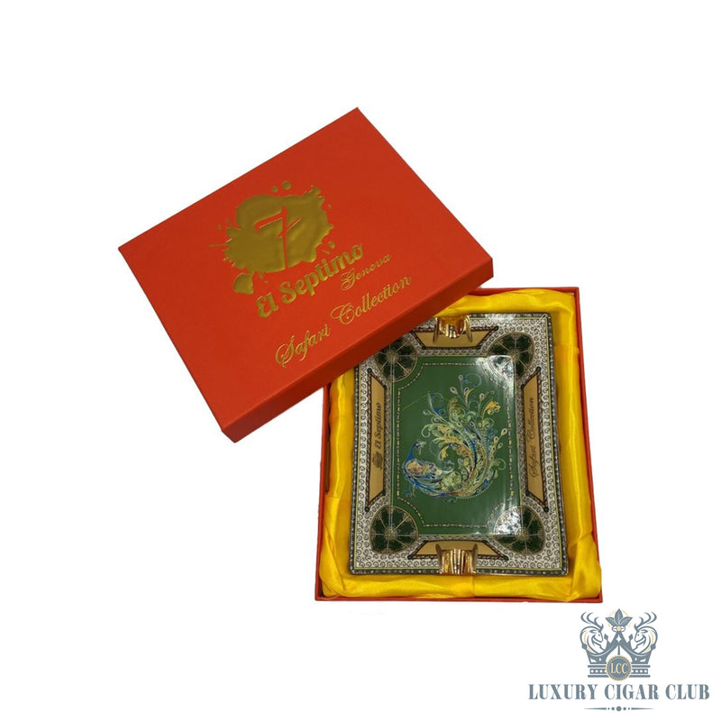 Buy El Septimo Safari Collection Peacock Ashtray Cigar Accessories 