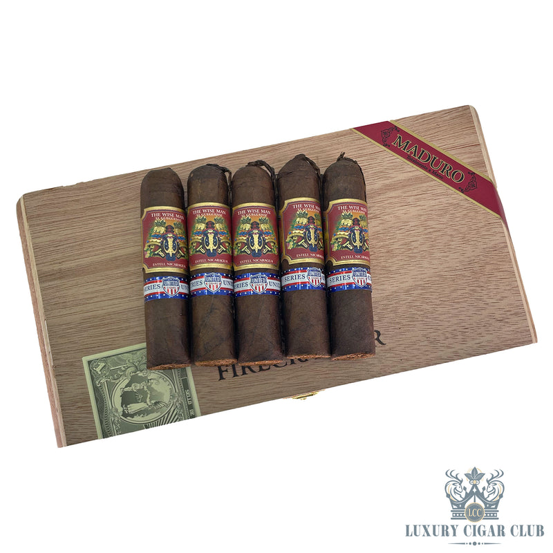 Buy Foundation The Wise Man Maduro Firecracker 5 Pack Cigars Online