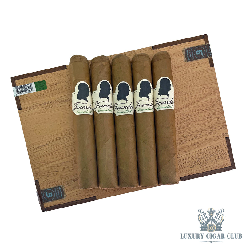 Buy Founders Cigar Co Franklin Connecticut Robusto 5 Pack Cigars Online