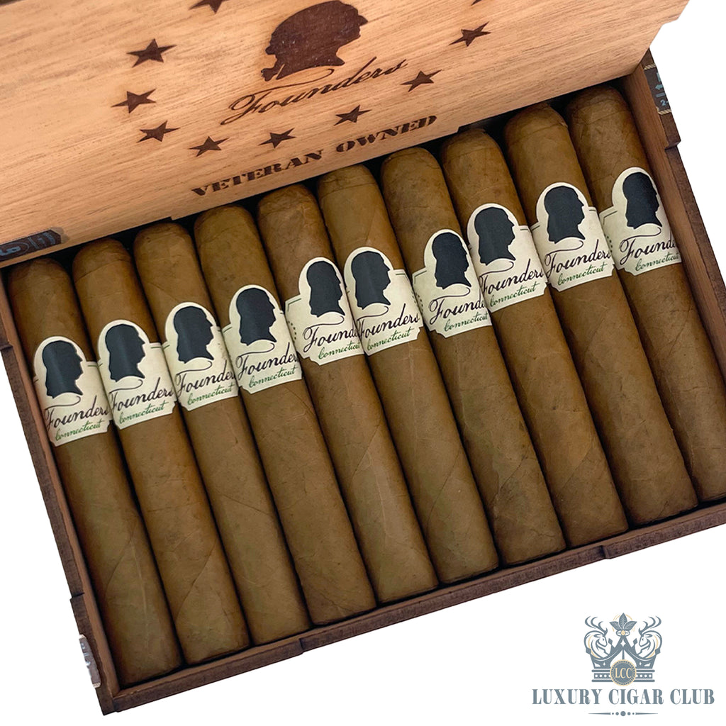 Buy Founders Cigar Co Franklin Connecticut Robusto Box Cigars Online