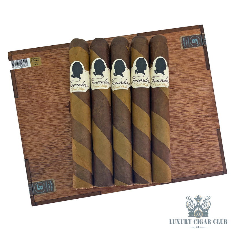 Buy Founders Cigar Co Signature Dual Wrapper Toro 5 Pack Cigars Online