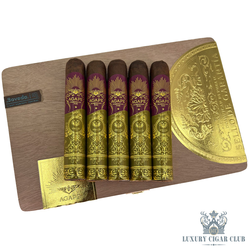 Buy Freud Agape by Eladio Diaz Robusto X 5 Pack Cigars Online