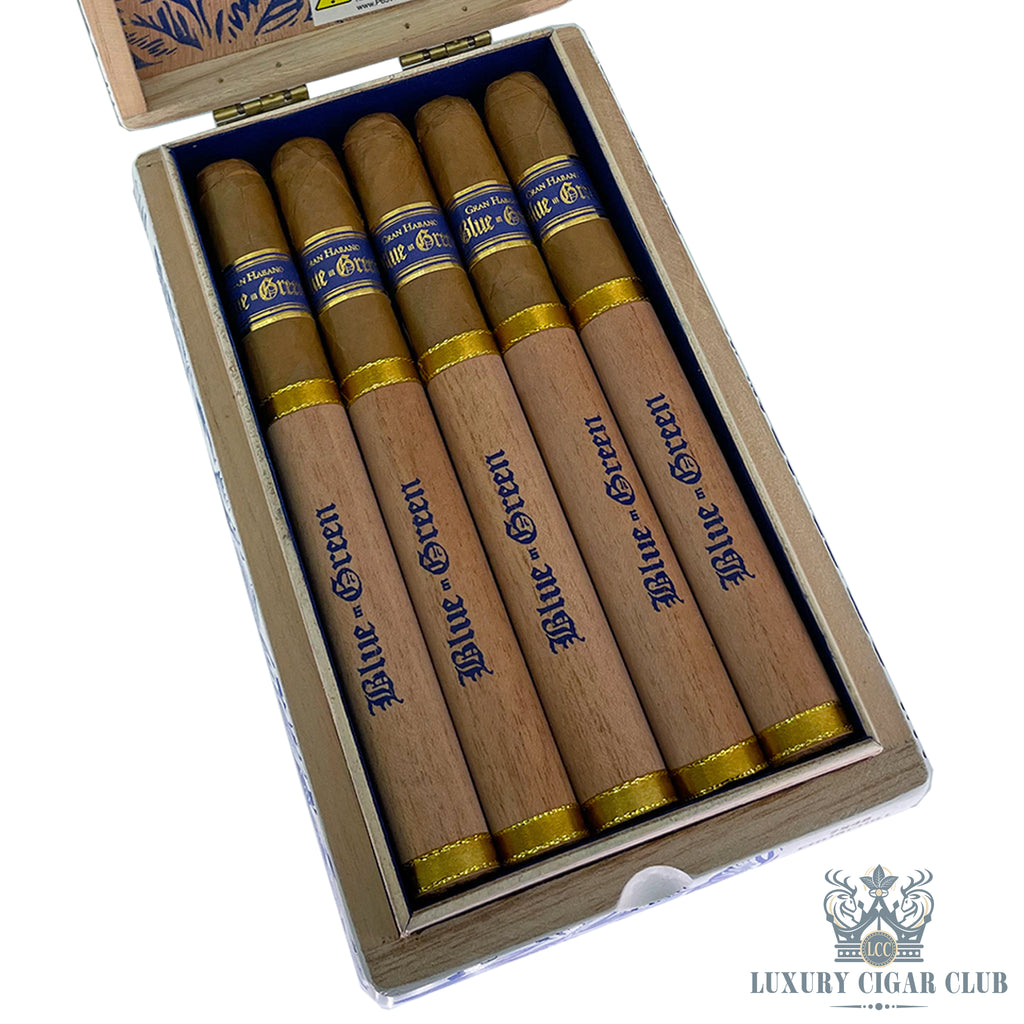 Buy Gran Habano Blue in Green Churchill Box Cigars Online