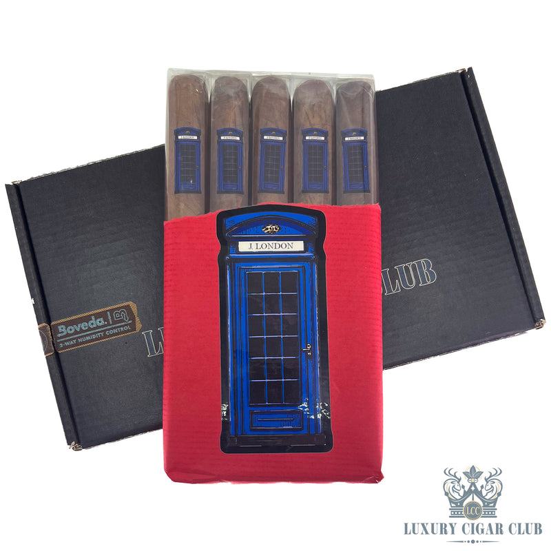 Buy J London Telephone Booth Series Blue Telephone Booth 5 Pack Cigars Online