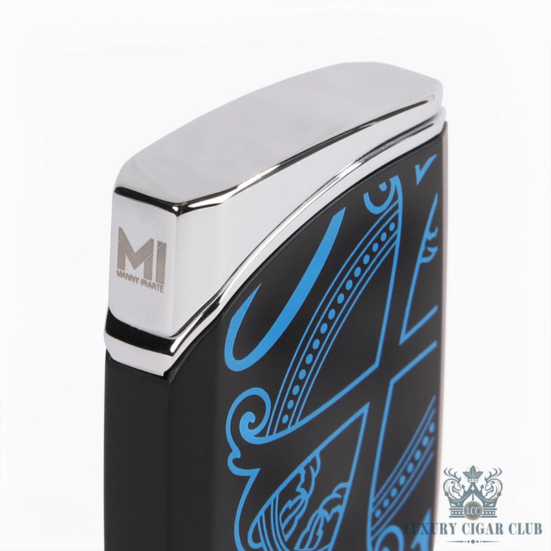 Buy Manny Iriarte OpusX Society Matte Black J30 Lighter Cigar Blue Accessories Online