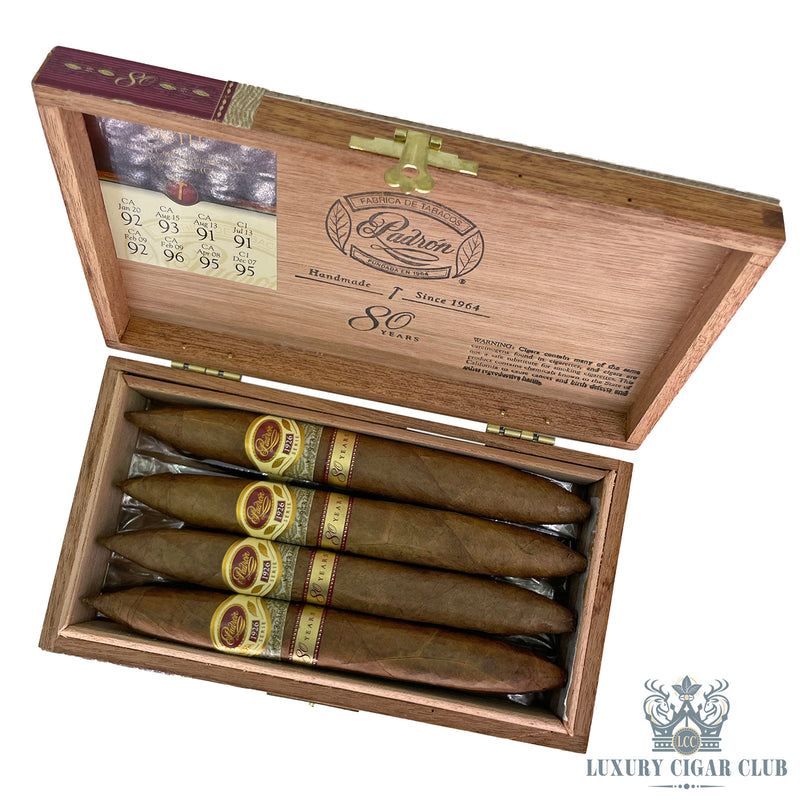 Buy Padron 1926 80 Year Natural Box Cigars Online