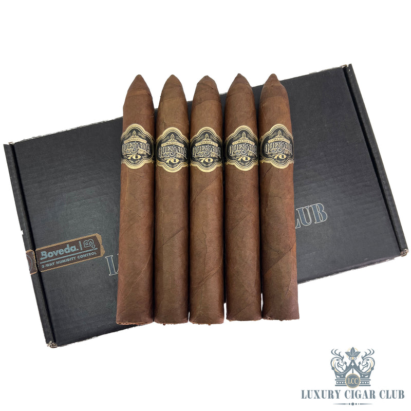 Buy Quesada 70th Anniversary Limited Edition Torpedo 5 Pack Cigars Online