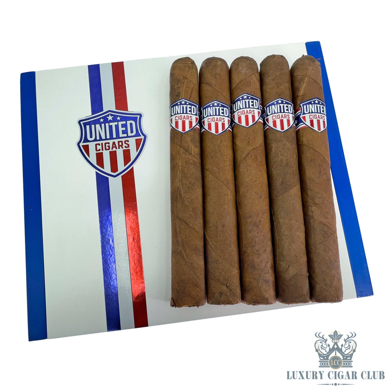 Buy United Cigars Natural Churchill 5 Pack Cigars Online