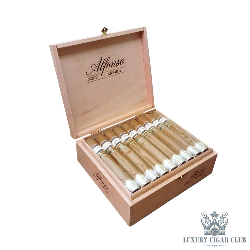 Buy Alfonso Produccion Limitada Anejo No 4 Box of 25 Rustic Cigars Online