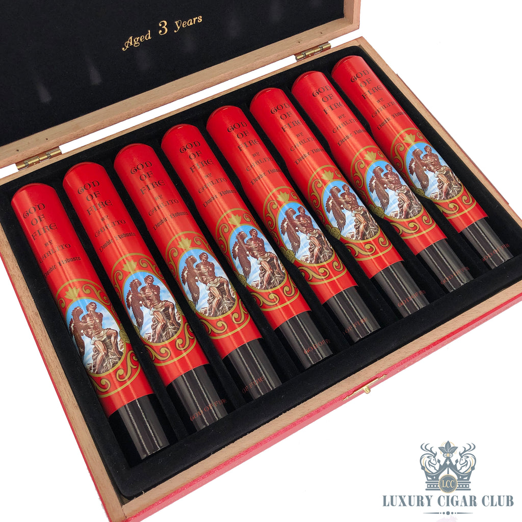 Buy God of Fire by Carlito Limited Edition Tubos Cigars Online