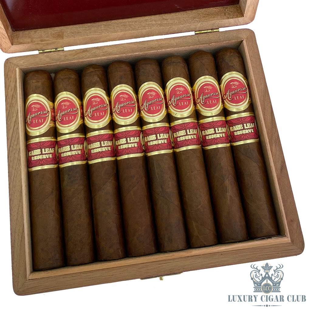 Buy Aganorsa Leaf Rare Leaf Reserve Robusto Box Cigars Online