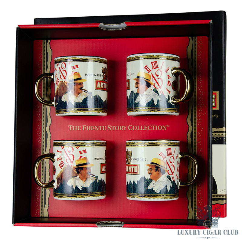 Arturo Fuente Hands of Time Espresso Cups Limited Edition - Luxury Cigar Club
