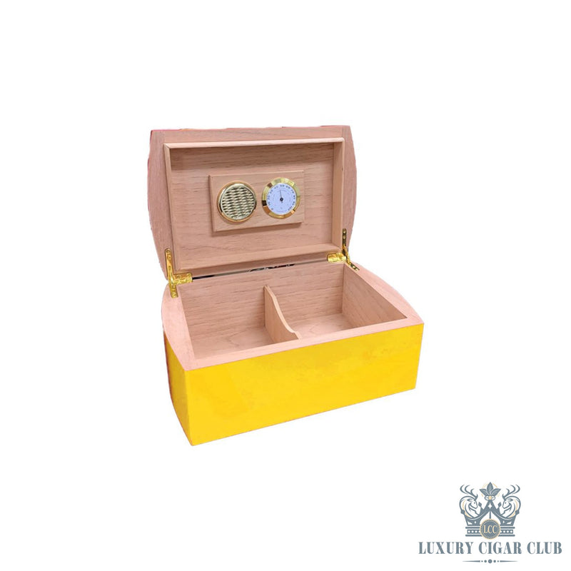 El Septimo 50 Count Acrylic Humidor - Luxury Cigar Club