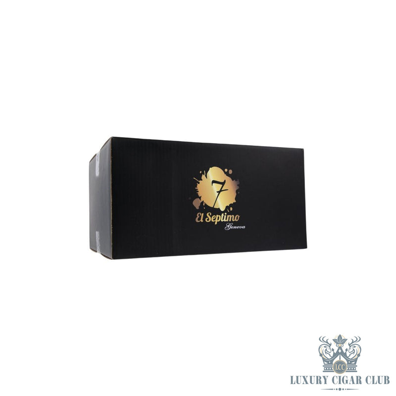 El Septimo 60 Count Marble Humidor - Luxury Cigar Club