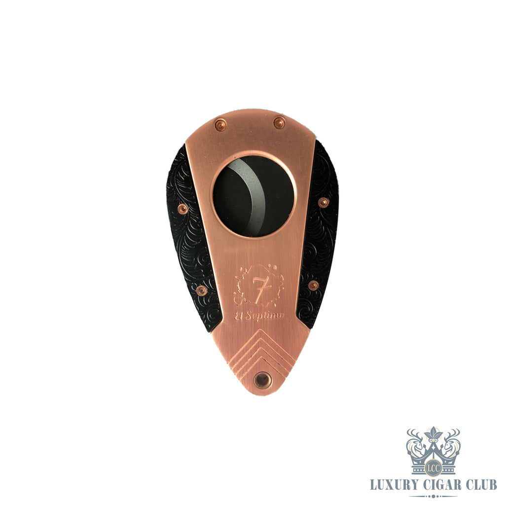 El Septimo Double Bladed Guillotine Cutter - Luxury Cigar Club
