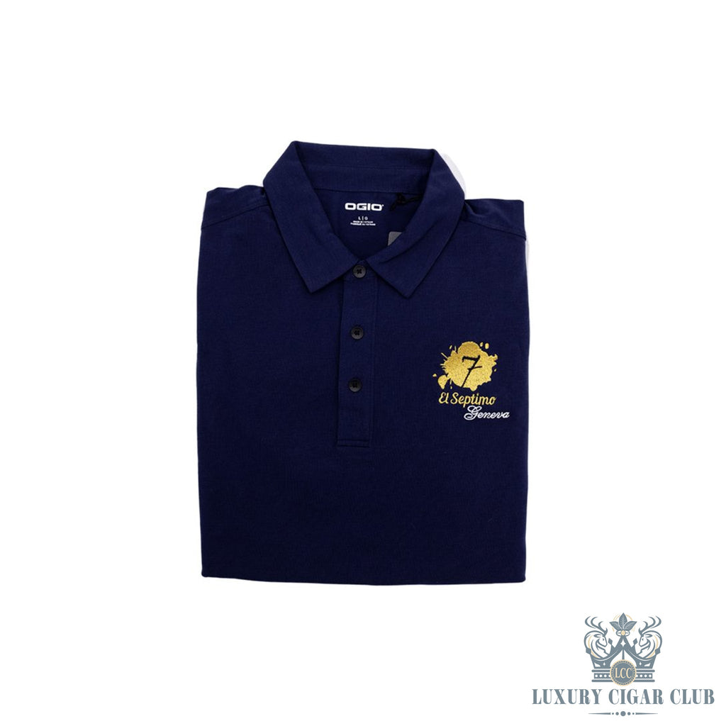 El Septimo OGIO Mens Navy Polo Shirt - Luxury Cigar Club