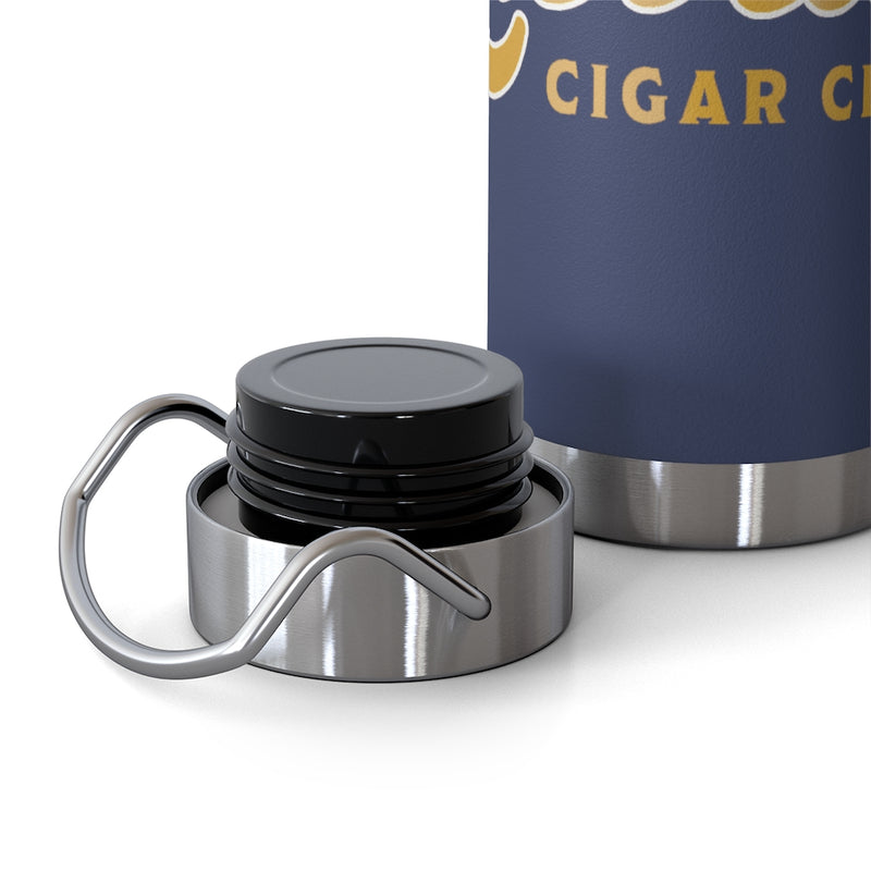 Luxury Cigar Club Copper Vacuum Insulated Bottle, 22oz