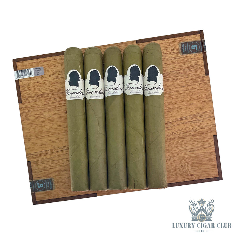 Founders Cigar Co Hamilton Candela - Luxury Cigar Club