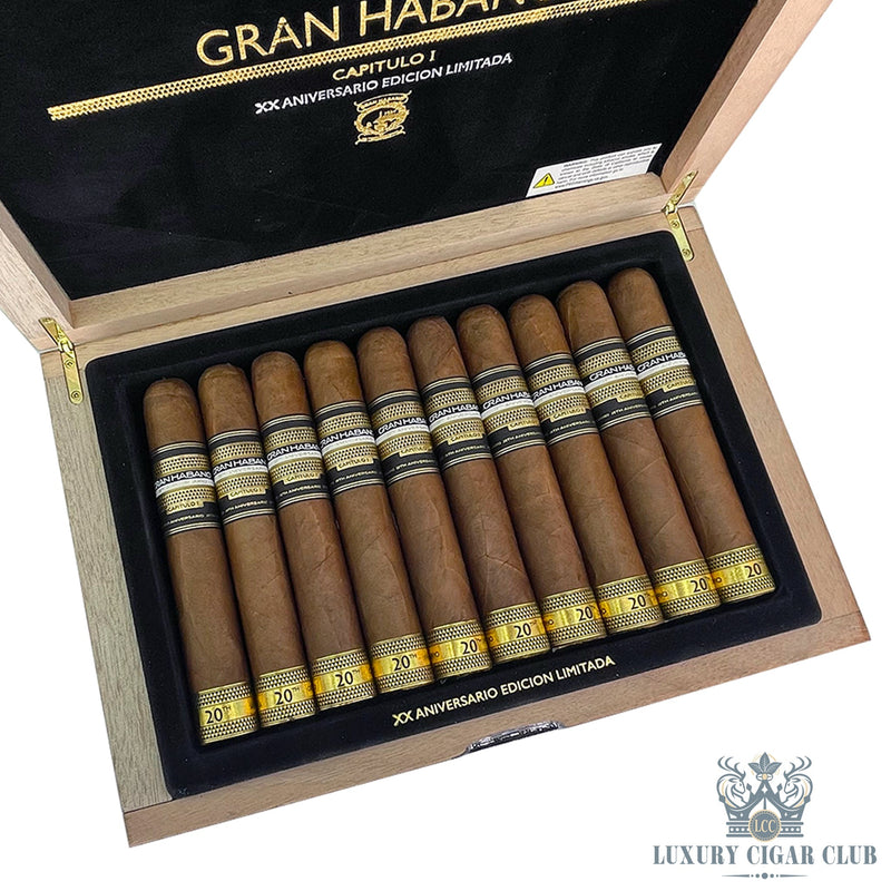Gran Habano 20th Aniversario Capitulo I Limited Production - Luxury Cigar Club