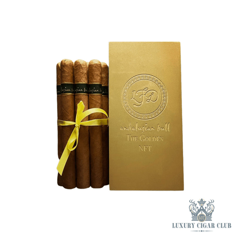 La Flor Dominicana Andalusian Bull Golden NFT - Luxury Cigar Club