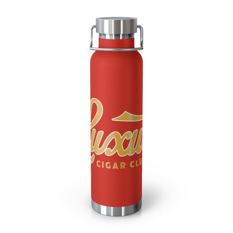 Luxury Cigar Club Copper Vacuum Insulated Bottle, 22oz - Luxury Cigar Club