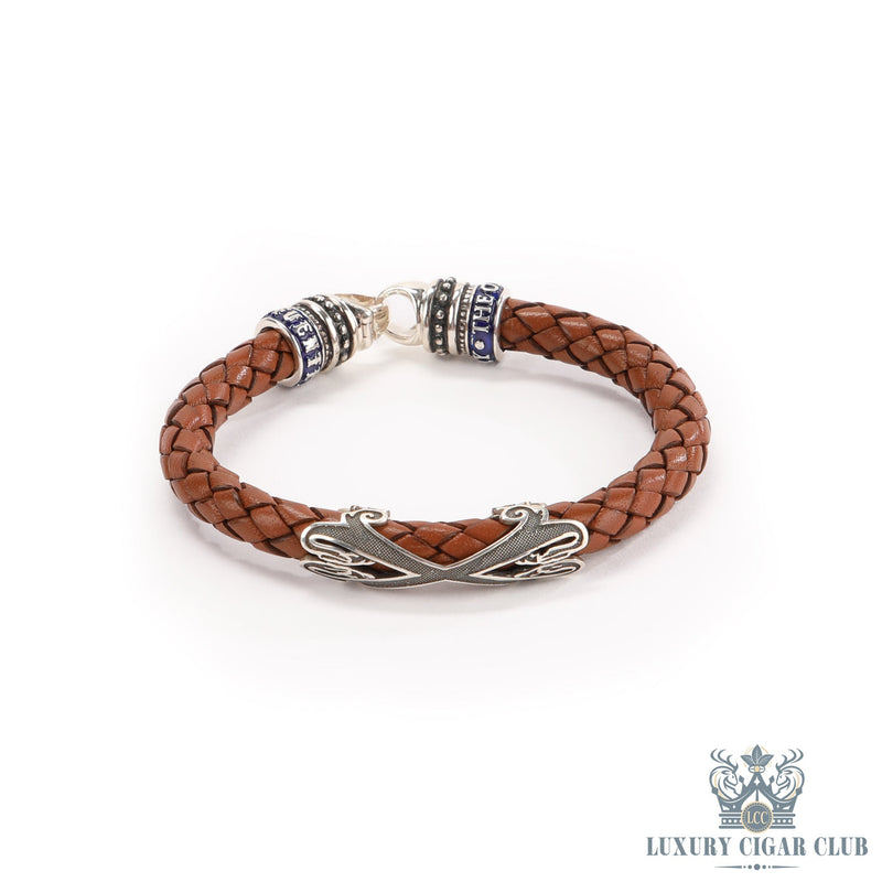 Manny Iriarte OpusX Society Leather Bracelet - Luxury Cigar Club