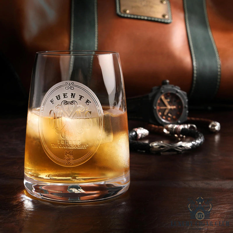 Manny Iriarte OpusX Society Rocks Glass (Set of 2) - Luxury Cigar Club