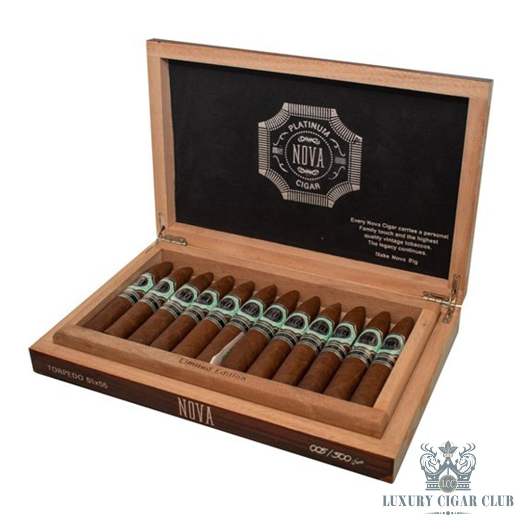Platinum Nova Limited Edition Torpedo - Luxury Cigar Club