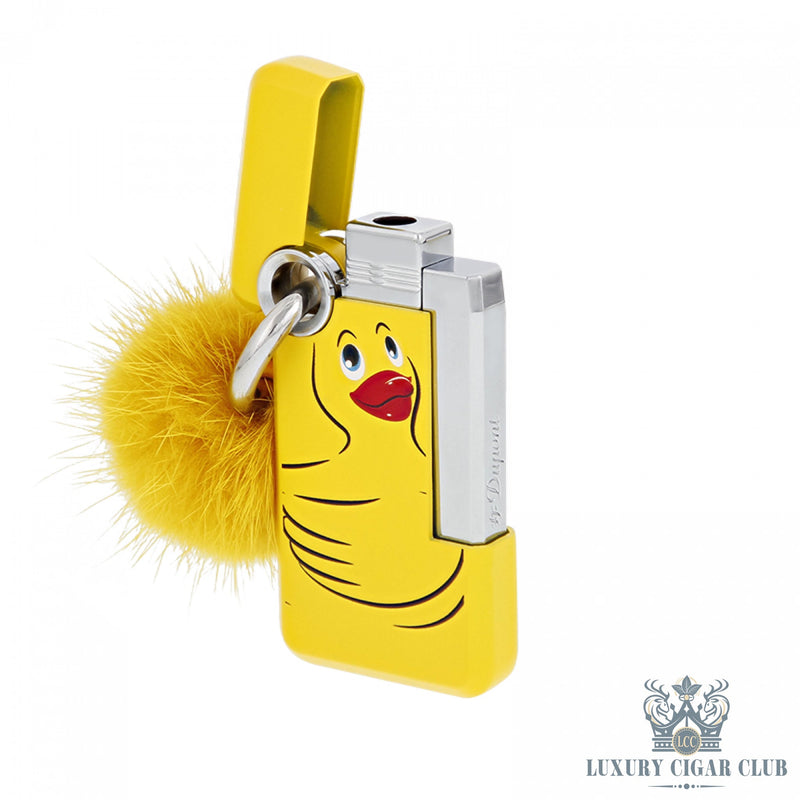 ST Dupont Hooked Single Jet Lighter + 50 mL Butane - Luxury Cigar Club